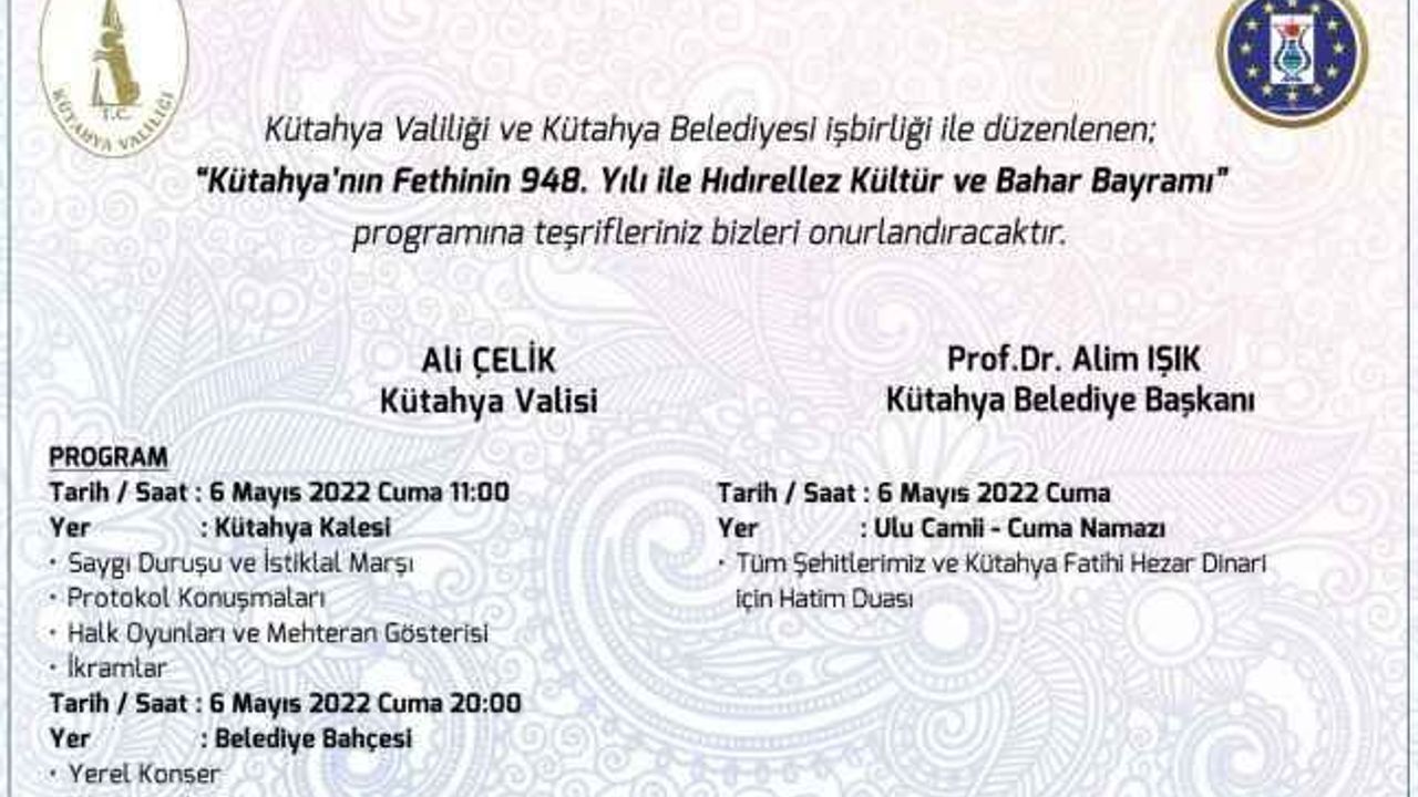 948. yıl kutlamaları Hisar’da