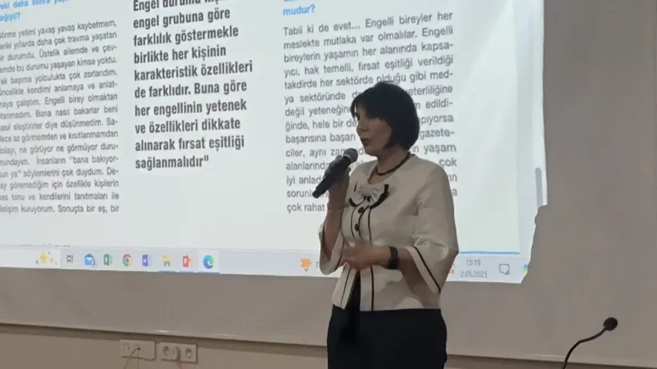 Tavşanlı UBF’de Engelsiz Kariyer söyleşisi