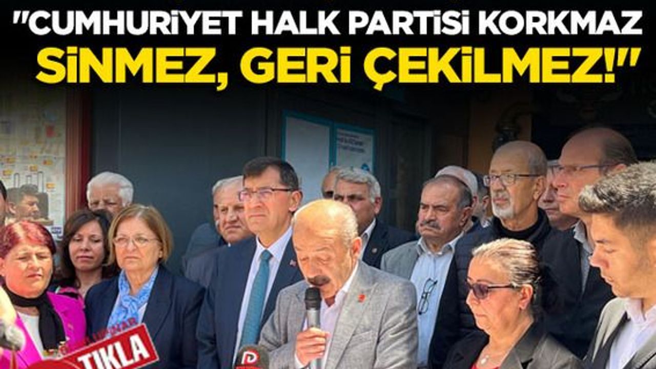 CHP Kütahya Teşkilatından Özgür Özel’e Yapılan Saldırıya Sert Tepki