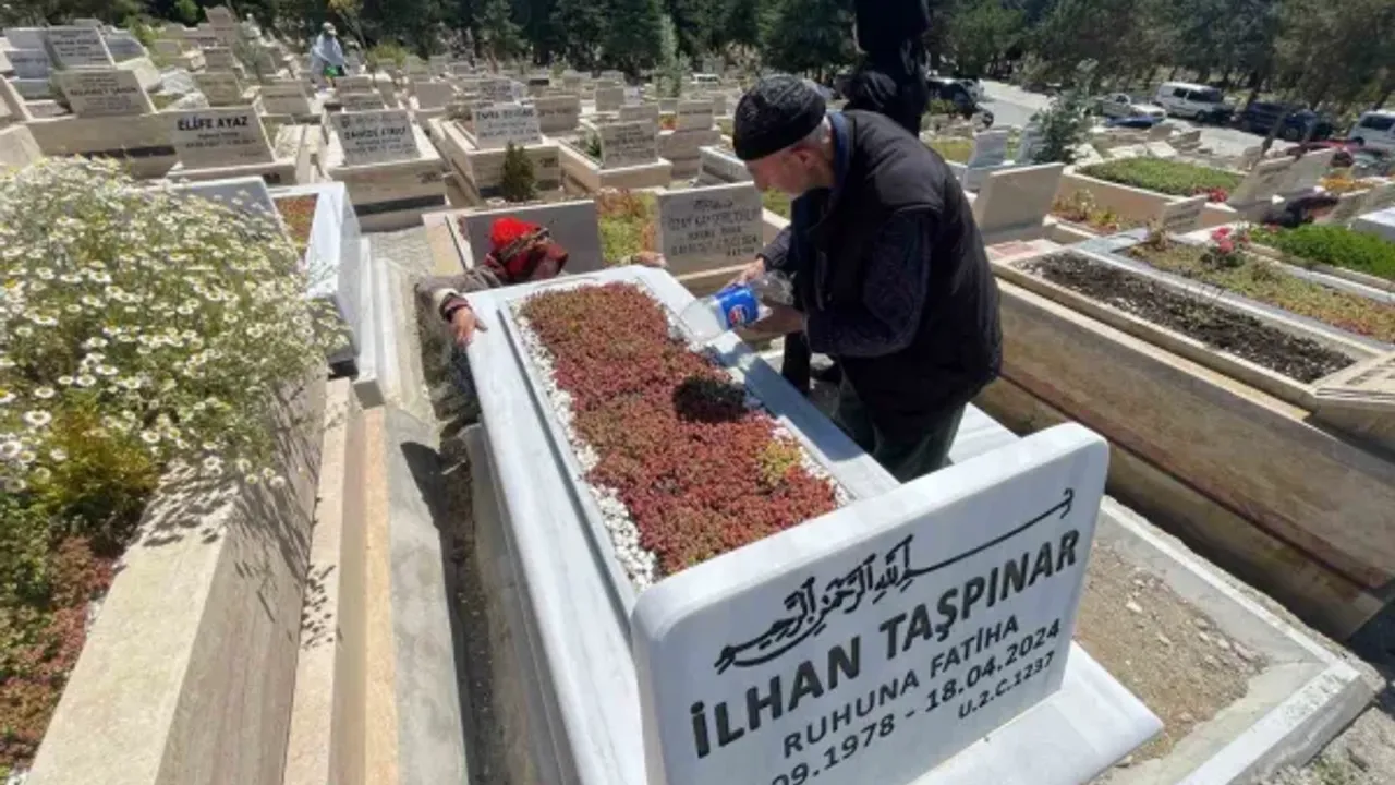 Evlatlarının mezarını ziyaret edemeyen çiftin isteği gerçekleşti