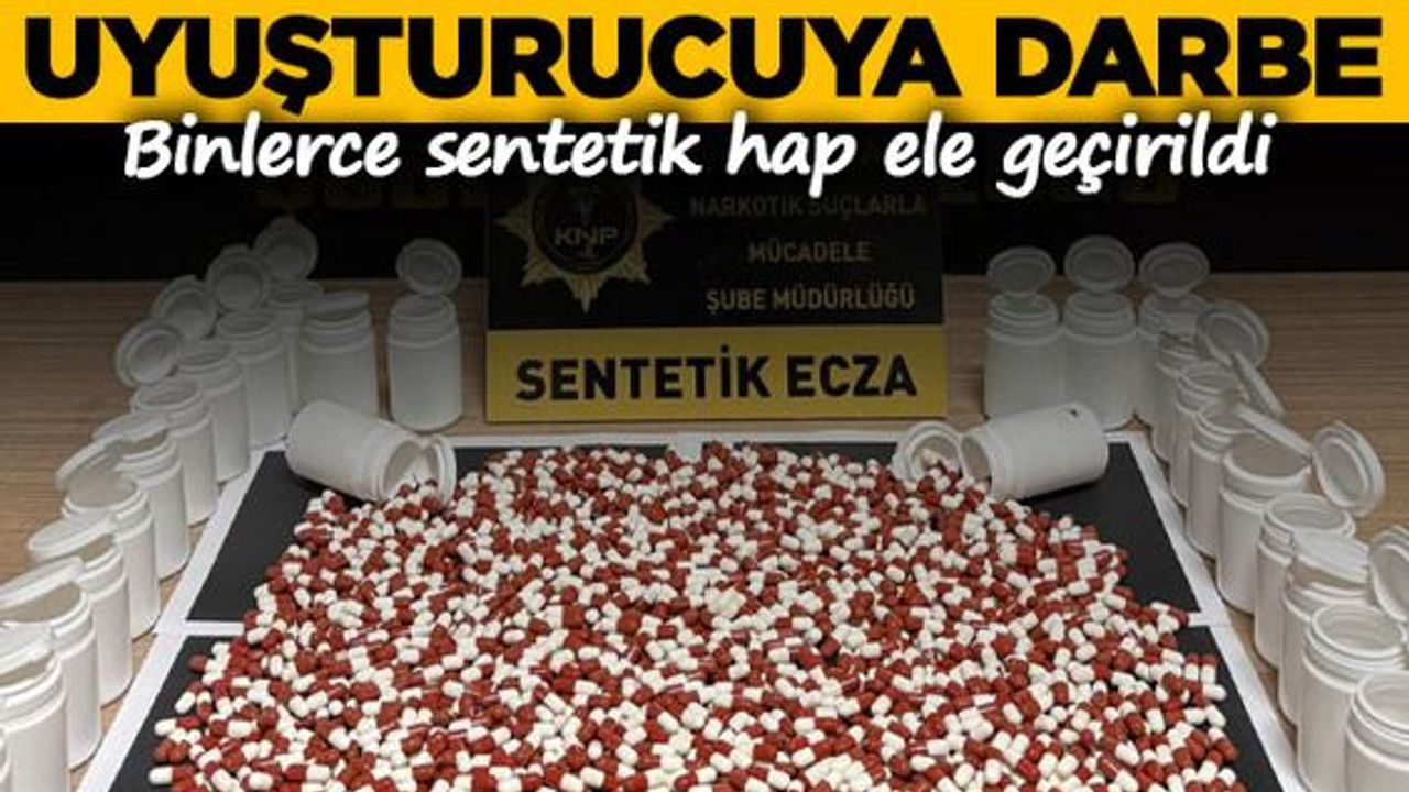 Kütahya'da uyuşturucuya darbe: 4 şüpheli tutuklandı