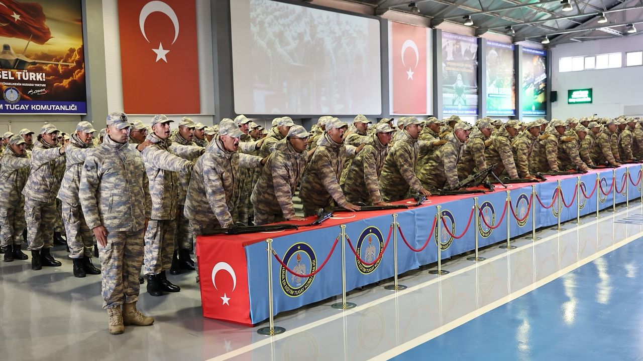 Kütahya'da Yeni Mehmetçikler vatan nöbetine hazır!