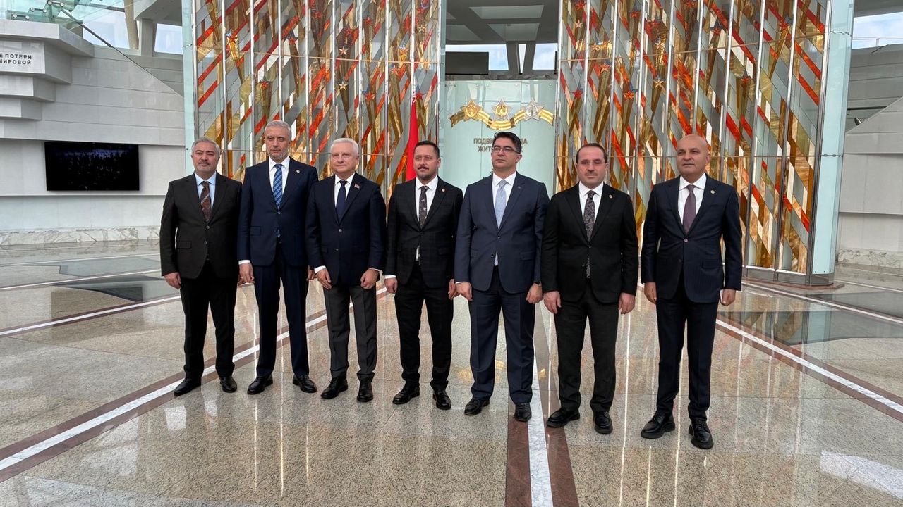 Kütahya Milletvekili Biçer, Dostluk Grubu heyetiyle Belarus'u ziyaret etti