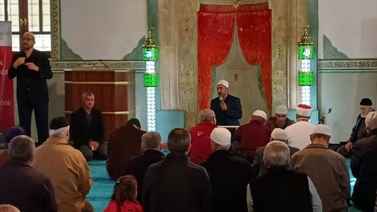’Cami Engelli Buluşması’ Alaaddin Camii’nde gerçekleştirildi