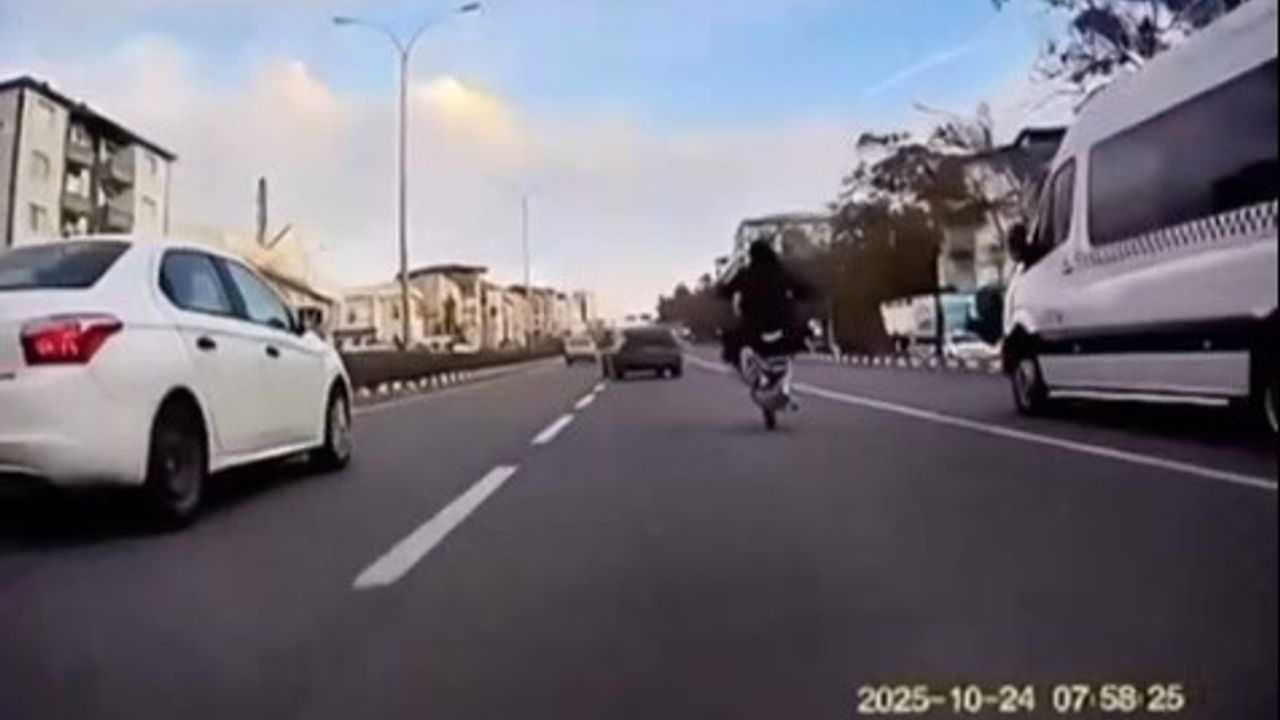 Motosiklet sürücüsüne trafik ihlali nedeniyle 54 bin tl ceza