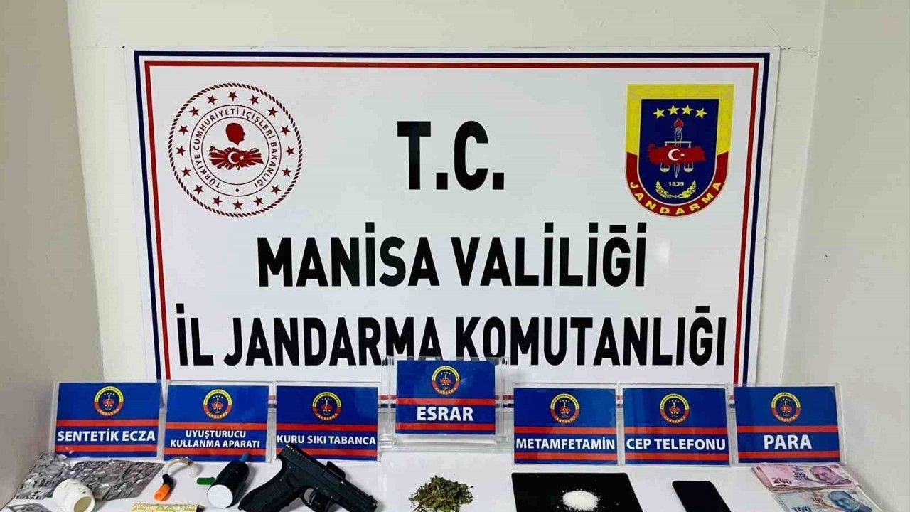 Salihli’de uyuşturucu operasyonu