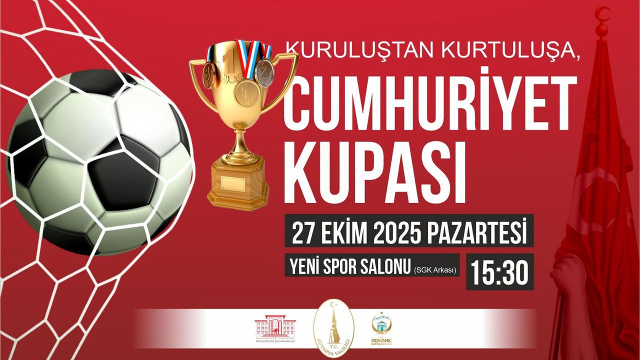 Kütahya'da Cumhuriyet Turnuvası'nda futbol şöleni yaşanacak