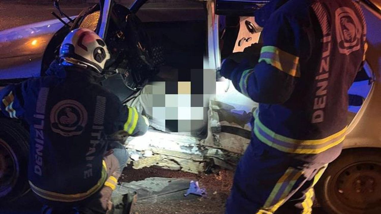 Otomobil ve kamyonet çarpıştı: 1 ölü