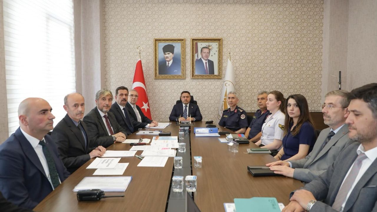 Kütahya'da eğitim güvenliği için yol haritası belirlendi