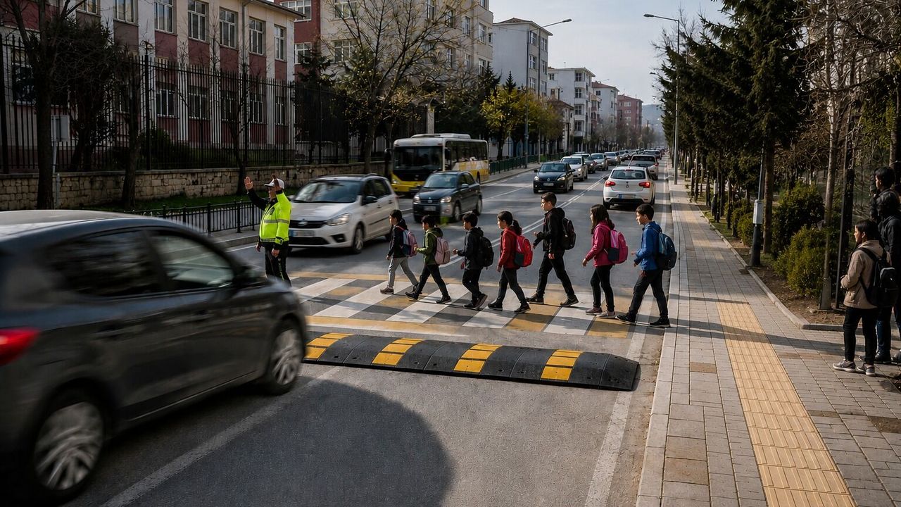 Kütahya'da facia kapıda mı? Bu caddede çocuklar yolda, sürücüler gazda!