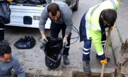 Mazgallar temizleniyor, sel riskine karşı mücadele başlatıldı
