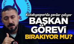 Kütahyaspor'da çanlar çalıyor: Başkan görevi bırakıyor mu?