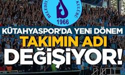 Kütahyaspor'da yeni dönem: Takımın adı değişiyor