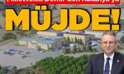 Milletvekili Demir’den Kütahya’ya Müjde