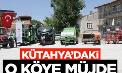 Kütahya’daki o köye müjde: 16,5 milyon TL’lik proje hayata geçirildi