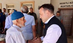 Yangın Mağduru Köylere Ziyaret Gerçekleşti
