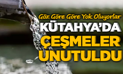 Kütahya’daki Çeşmeler Bakımsızlıkla Yüzleşiyor