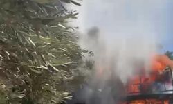 Ev Yangını Korkuttu, Orman Tehlikeden Kurtuldu