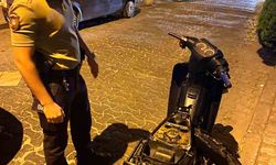 Çalıntı Motosiklet Bekçilerin Gözünden Kaçmadı