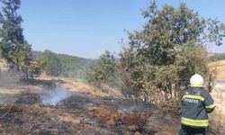 Gördes’te Yangın Kısa Sürede Söndürüldü
