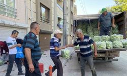 Vatandaşlara Ücretsiz Sebze Sürprizi