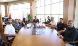 KÜGİAD'tan, Rektör Kızıltoprak ve Tekin'e ziyaret