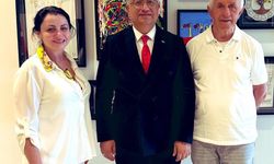 DPÜ rektörü Kızıltoprak, Güral ailesiyle bir araya geldi