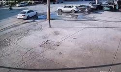14 yaşındaki motosikletli iki araç ile çarpıştı