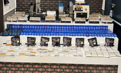Polis, 2 şüpheliden 11 bin 500 makaron ele geçirdi