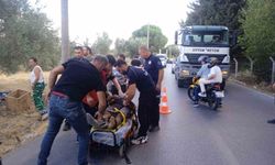Edremit’te kaza paniği: Yaralı hastaneye kaldırıldı
