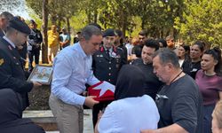Kazada hayatını kaybeden astsubay toprağa verildi