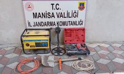Kaçak kazı yapan üçlü suç üstü yakalandı