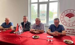 Yetkililer tarım sahasında incelemelerde bulundu