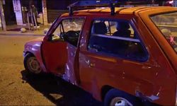 Drift yapan araç arkadan gelen motosikletle çarpıştı