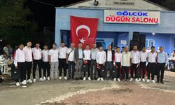 Gediz’de Asker Uğurlaması: 11 Genç Vatana Yolcu Edildi