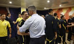 Sadettin Saran, Fenerbahçeli oyuncularla bir araya geldi