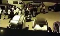 Magandalar, polislere saldırdı