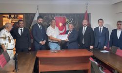 MHP MYK üyesi Sekban ve MHP heyetinden Kütahya Gazeteciler Cemiyeti'ne ziyaret