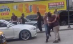 Trafik kavgasında yol ringe döndü