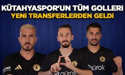Kütahyaspor'da gollerin tamamı yeni transferlerden geldi
