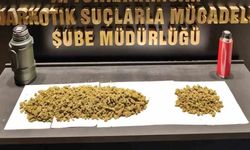 Otobüste gizli paket: 600 gram uyuşturucu yakalandı