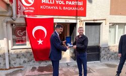 Başkan Eyüp Kahveci’den Milli Yol Partisi’ne ziyaret