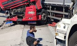 TIR’lar Çarpıştı, Yaralılar Var