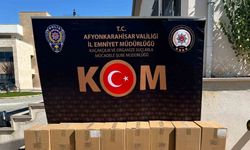 Kaçak tütün operasyonu: 210 bin boş makaron!