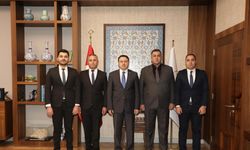 Kütahya Valisi Işın, Asayiş Şube Müdürlüğü ekibini kabul etti