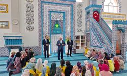 Kütahya’da cami, çocuk sesleriyle şenlendi!
