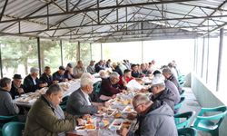 Kütahya'nın ilçesinde 600 kişiye hayır yemeği ikram edildi