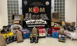 Manisa’da dev tütün operasyonu: 9 gözaltı