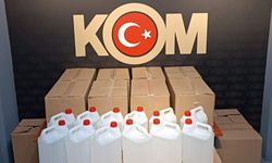 Manisa’da polis sahte alkolü yakaladı