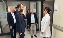 Milletvekili Bayırcı'dan Kütahya Şehir Hastanesi'nde hasta ziyareti